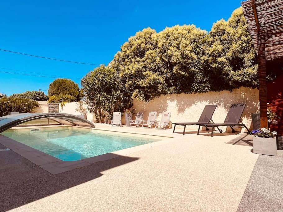 Villa Individuelle Familiale 4 A 12 Couchages Cuxac-dʼAude Esterno foto